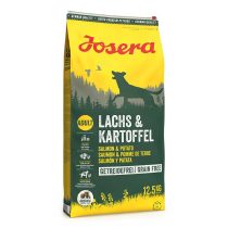 4032254775416_Hund_Josera_Nature_LachsKartoffel_12,5kg_sideview_left Super Premium suha hrana za pse s lososom i krumpirom