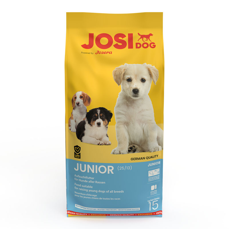 4032254770732_Hund_JosiDog_Junior_15kg_frontal JosiDog Junior 15kg