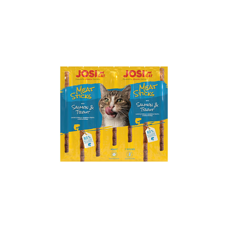 JosiCat Meat Sticks losos i pastrva
