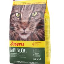 NatureCat_10kg_4,25kg Josera Super Premium suha hrana za mačke